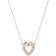 Swarovski Infinity Necklace - Silver/Rose Gold/Transparent