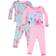 AME Sleepwear Toddler Girl's Blues Clues Sleep Set 4pcs