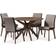 Baxton Studio Kimberly Dining Set 47.2x47.2" 2