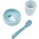 Done By Deer Silicone First Meal Set - Blue