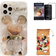 Hosiss Cute Storage Bag + Cartoon Case with HD Screen Protector for iPhone 11
