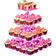 YestBuy 4 Tier Cupcake Cake Stand