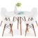 Best Choice Products Compact Mid-Century Dining Set 35.5" 5