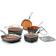 Gotham Steel Square Cookware Set with lid 10 Parts