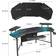 EUREKA ERGONOMIC Large Wing Shaped Gaming Desk - Black