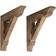 Crystal Art Gallery American Decor Rustic Wood Corbels Brackets Set of 2