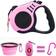 Retractable Dog Leash Lightweight with Folding Bowl 16ft