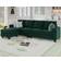 Belffin Sectional Velvet Green Sofa 106.7" 4 Seater