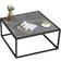 Saygoer Farmhouse Coffee Table 27.6x27.6"