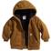 Carhartt Toddler's Canvas Insulated Hooded Active Jacket - Brown