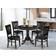 East West Furniture ‎ANVA5-BLK-W Dining Set 36" 5