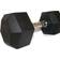 Titan Life Hex Rubber Dumbbell 2.5kg