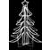 vidaXL Collapsible Weihnachtsbaum 93cm