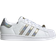 Adidas Superstar Shoes - Cloud White / Cloud White / Gold Metallic