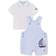 Little Me Baby Boy's Sailboat Romper 2-Piece Set - Blue