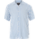 Only & Sons Regular Fit Resort Collar Shirt - Aqua/Mountain Spring