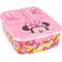 Stor Multi Compartment Sandwich Box Minnie So Edgy Bows