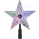Kurt Adler Color-Changing Star Christmas Tree Ornament 2.2"