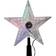 Kurt Adler Color-Changing Star Christmas Tree Ornament 2.2"