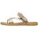 Crocs Tulum Toe Post - Metallic Champagne