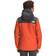 The North Face Kid's Warm Storm Rain Jacket - Burnt Ochre/Asphalt Grey (NF0A53C9-22J)