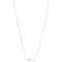 Saks Fifth Avenue Cross Pendant Chain Necklace - Silver