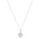 Sif Jakobs Caro Pendant Necklace - Silver/Transparent