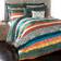 Lush Decor Bohemian Bedspread Turquoise, Orange (233.7x228.6)