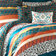 Lush Decor Bohemian Bedspread Turquoise, Orange (233.7x228.6)