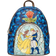 Loungefly Beauty and The Beast Stained-Glass Window Backpack