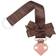 Little Wonders Glitter w. Bow/Heart Pacifier Holder