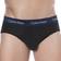 Calvin Klein Cotton Stretch Briefs 3-pack - Black