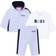 Hugo Boss Baby Logo Print Tracksuit Set - Pale Blue (J98369-771)