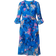 Adrianna Papell Chiffon Short Wrap Dress