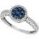 Le Vian Cornflower Ceylon Ring - Silver/Diamonds/Sapphire