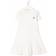 Moncler Kid's Logo Dress - White