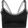 Yours Seamless Lace Trim Bralette - Black