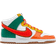 Nike Dunk High Retro M - White/Team Red/Malachite/Habanero Red