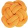 Design House Stockholm Knot Komplettes Dekokissen Orange (30x30cm)