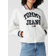 Tommy Hilfiger Quilted jacket with label lettering in offwhite