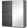 WIMEX Herne Dark Gray Kleiderschrank 180x198cm