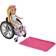 Mattel Barbie Chelsea Doll With Wheelchair & Ramp Blonde