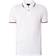 Armani Exchange Men's Double Stripe Polo Shirt - White