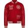 Superdry Vintage Varsity Patch Bomber Jacket - Red