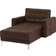 Beliani Faux Leather Chaise Lounge Sofa