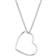 Elli Heart Pendant Necklace - Silver