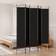 vidaXL 350173 Black Room Divider 78.7x86.6"