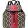 Kate Spade Flower Jacquard Stripe Sinch Medium Flap Backpack