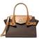 Michael Kors Carmen small leather and logo belted handbag - Brown