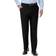 Haggar Mens Premium Comfort Classic Fit Flat Front Dress Pant